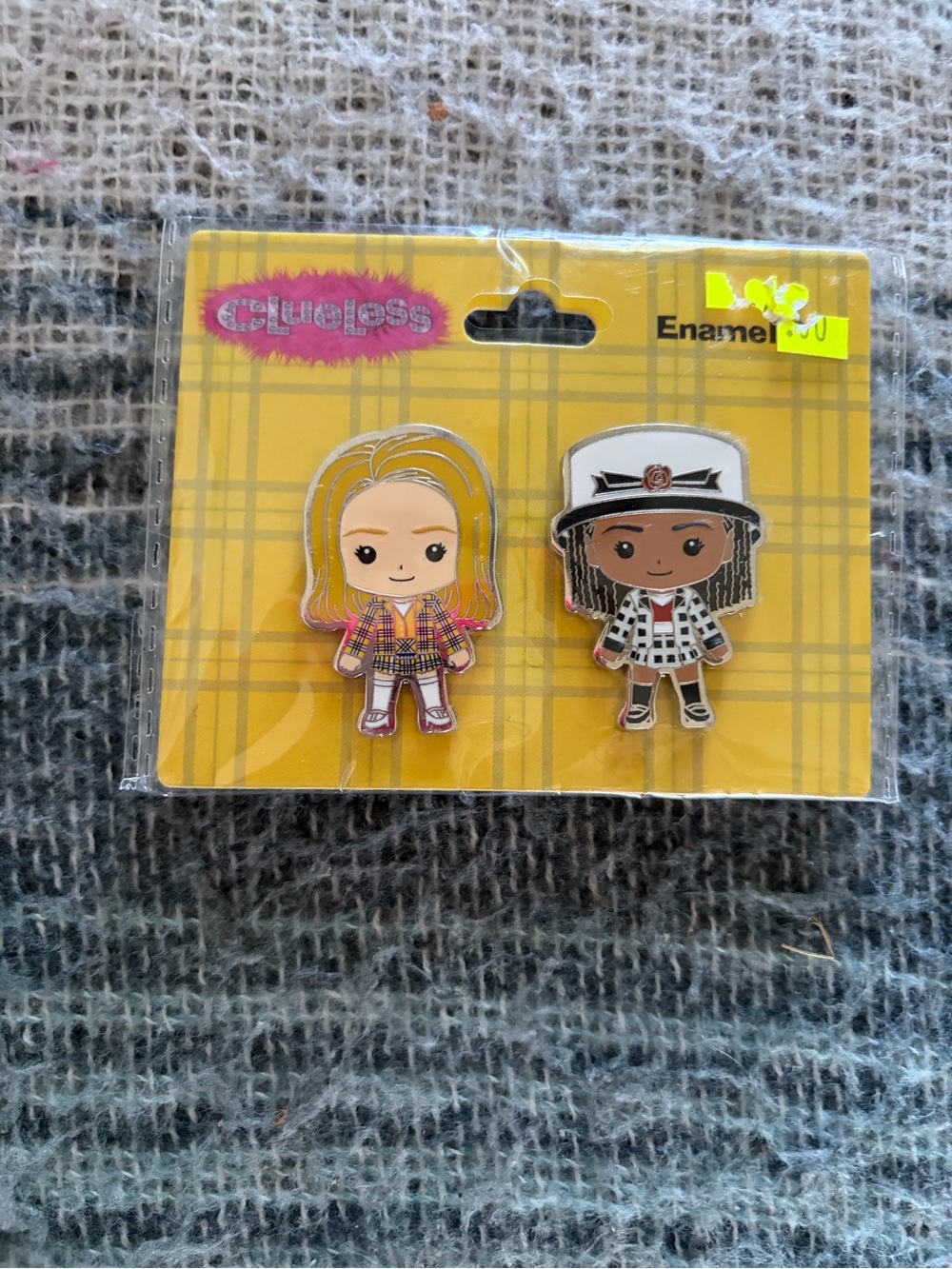 Clueless Chibi Cher & Dionne Enamel Pin Set
